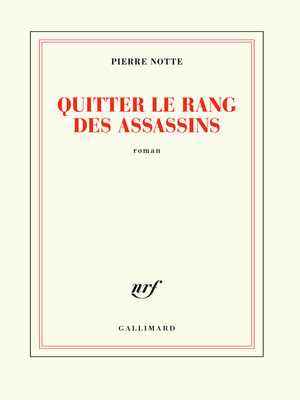 cover image of Quitter le rang des assassins